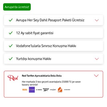 Vodafone Şikayeti