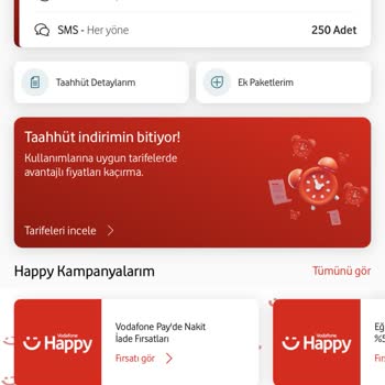 Vodafone Şikayeti