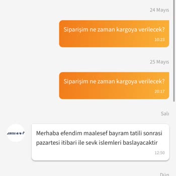 Stok Hatası Ve Söz Verilen Kargonun Tutulmaması Nedeniyle Mağdur Oldum