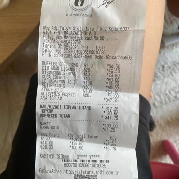 A101 Fulya Şubesinde Kedinin İçeride Kaldığı Hijyen Sorunu