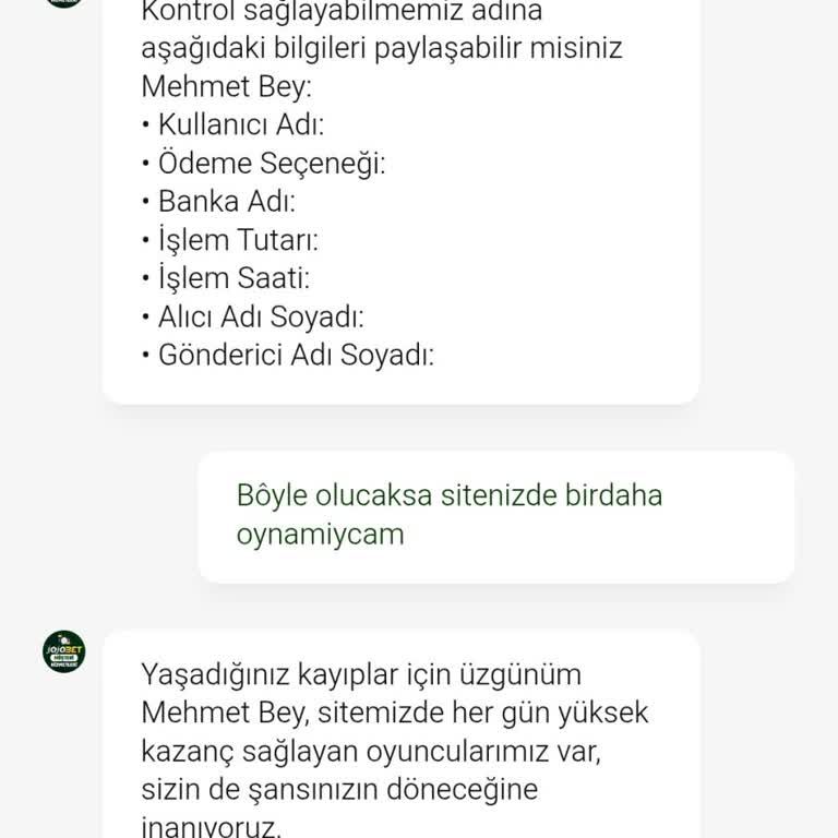 Fast Havale İle Yatırılan 300 TL Hesaba Geçmedi Ve Destek Yanıt Vermedi