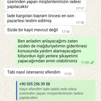Ezgi Çağlayan Misafir Girişi Alışverişinde İade Butonu Yok, Cayma Hakkım Reddedildi