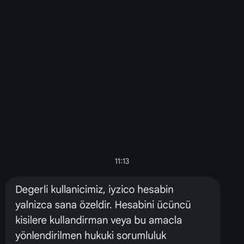 İyzico Tarafından İzinsiz Gelen SMS Ve Hesap Açılması Endişesi