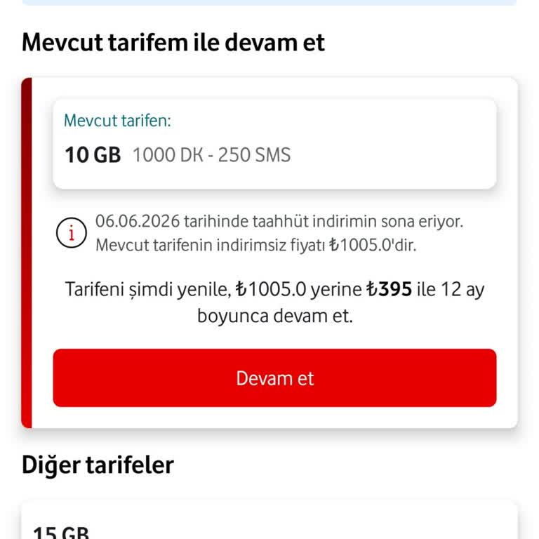 Taahhüt Bitişi Sonrası Beklenmedik Fatura Artışı
