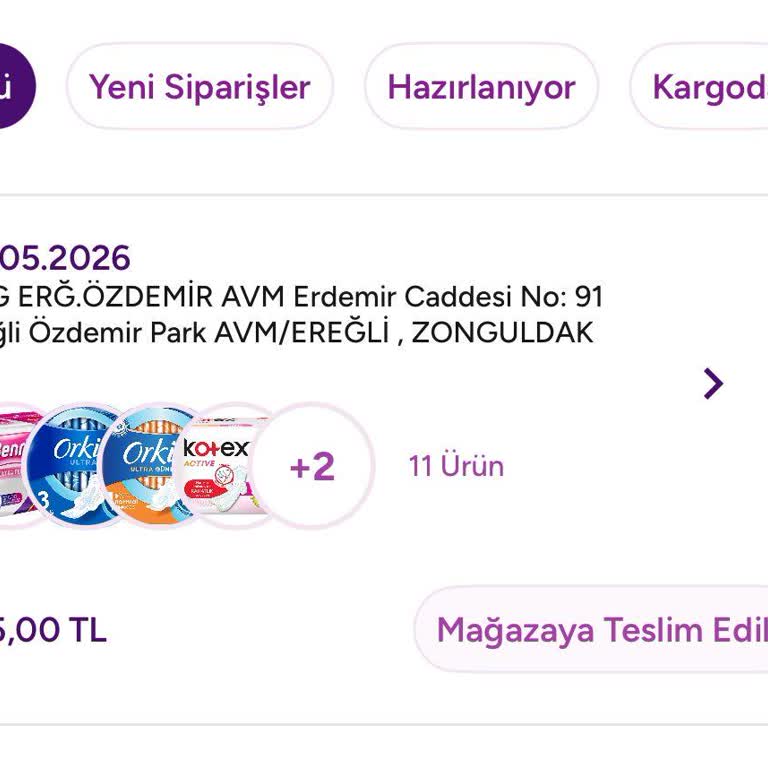Siparişimin Bilgilendirilmeden İade Edilmesi Ve Teslim Edilmemesi