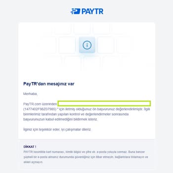 Paytr Sanal POS Başvurularının Gerekçesiz Reddedilmesi Ve Açık Bilgi Talebi