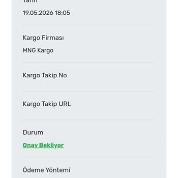 Stok Yok Dedi, Siparişim Gönderilmedi Ve İade Talep Ediyorum