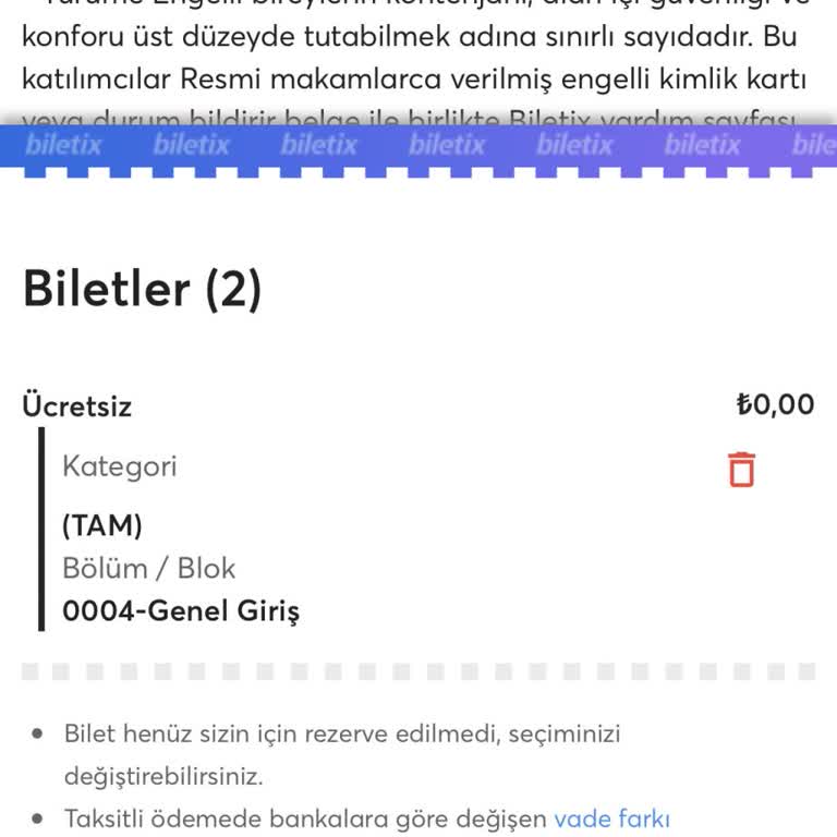 Sıram Varken Biletix'te Tarkan Konseri Bileti Alınamadı