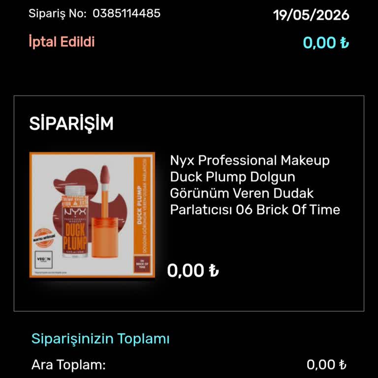 Watsons Siparişimin İadesi Yetkisiz Yapıldı Ve Teslimat Gecikti