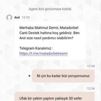 2.050 TL Çekim İsteği Uzun Süre İşlemde Ve Destek Yanıt Vermiyor