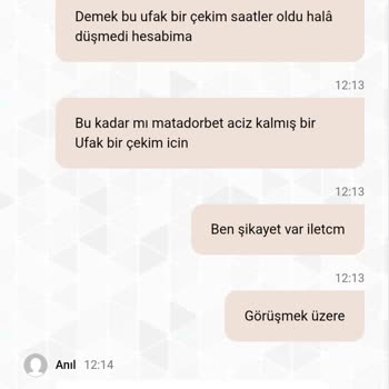 2.050 TL Çekim İsteği Uzun Süre İşlemde Ve Destek Yanıt Vermiyor