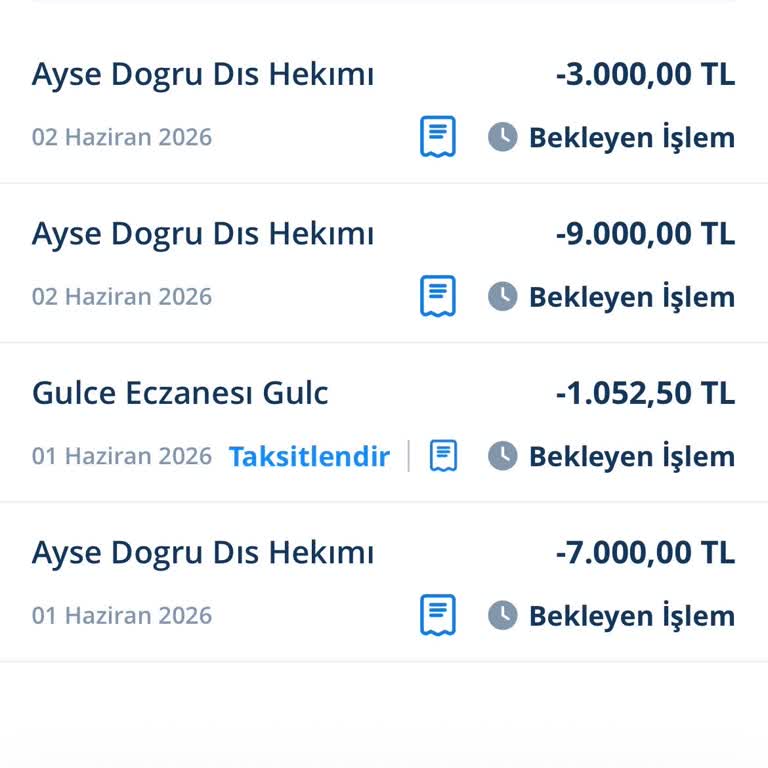 Denizbank'ta Sağlık Harcamalarında Taksit Seçeneği Yok