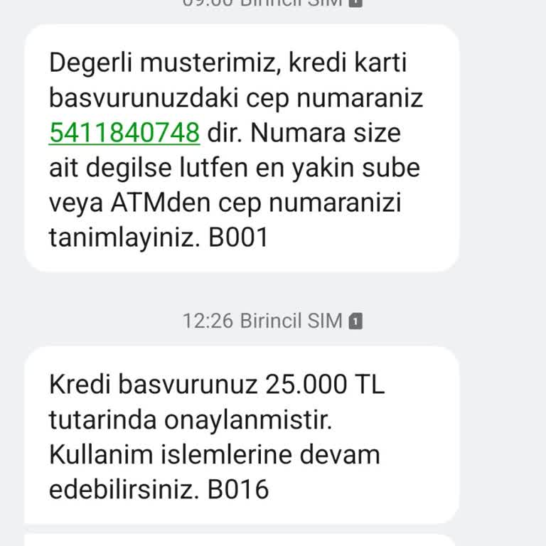 Garanti Bankası Avans Kredisi Onaylandıktan Sonra Reddedildi