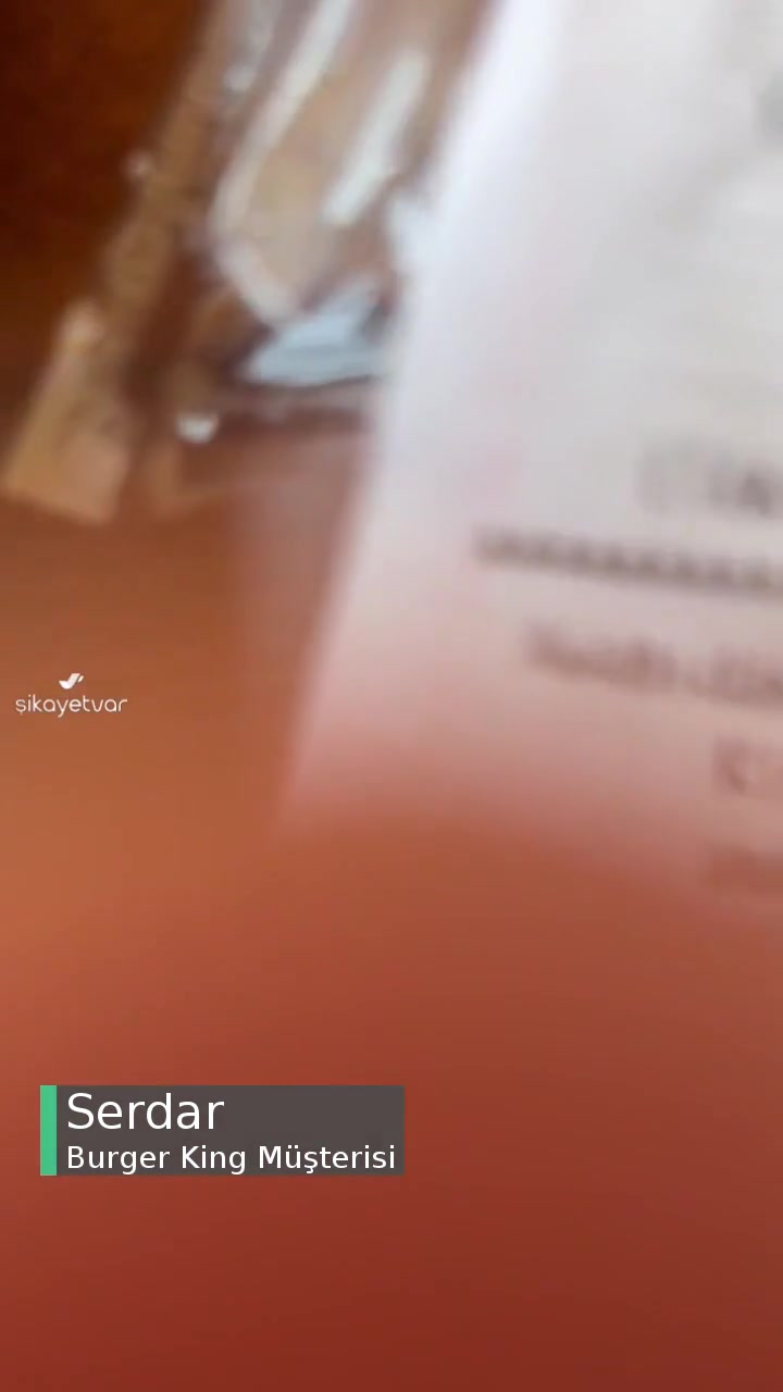 İzmir Küçükpark Burger King Yanık Patates Verdi! videonun kapak resmi