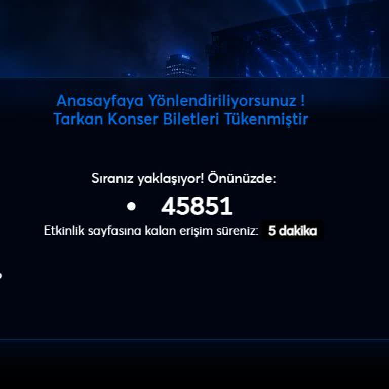Sistemde Çelişkili Mesajlar Ve Tek Kişiye Bilet: Biletix'te Adil Olmayan Deneyim