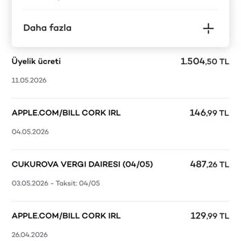 Axess Platinum Kartıma Yansıtılan 1.504 TL Üyelik Ücreti İadesi Talebi