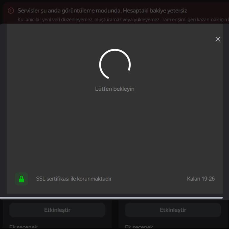 Ödeme İşlemi Tamamlanmıyor Ve Kurumsal Mail Hizmeti Kesintiye Giriyor