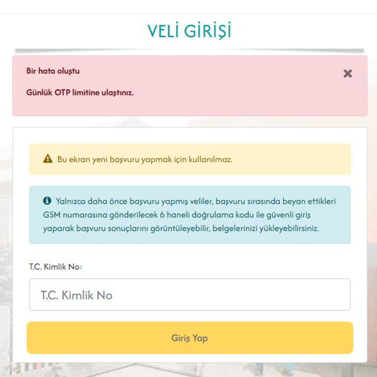 Yuvam İstanbul Anaokulu Sisteminde Belge Yükleme Hatası Ve Giriş Sorunu