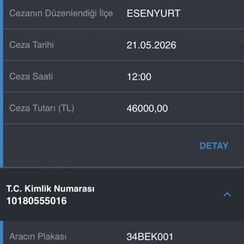 Delilsiz 336.000 TL’lik Trafik Cezasına İtiraz