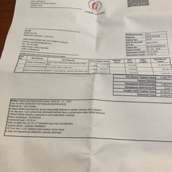 İstikbal Bazasındaki Yoğun Koku Nedeniyle Tam İade Talebi