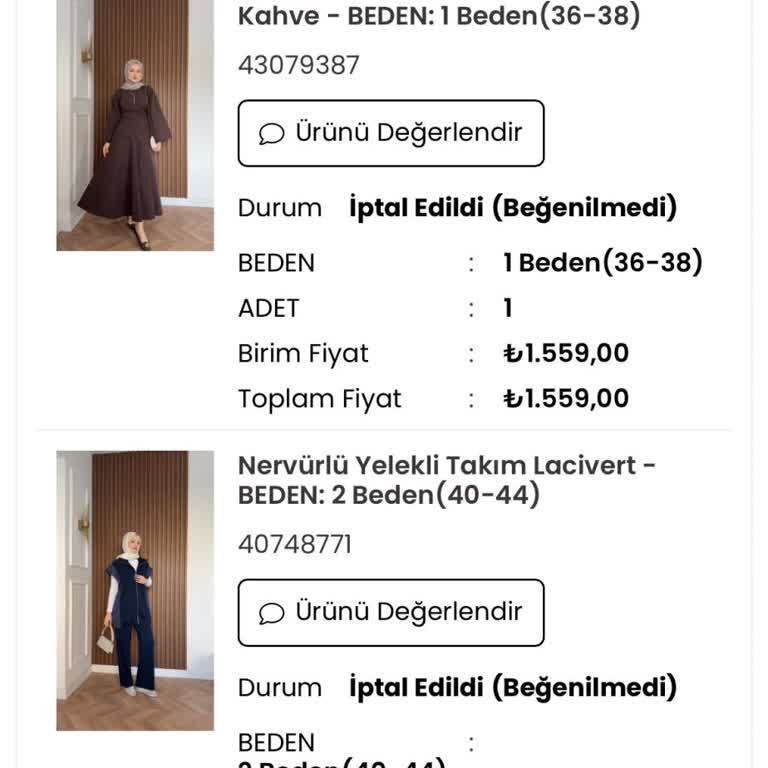 Acil İptal Talebim Göz Ardı Edildi, Eksik Ürün Ve İade Sorunu