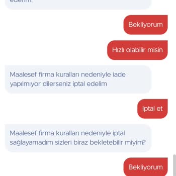 Kale Turizm Otobüs Seferinin Bildirimsiz İptali Ve 650 TL İadenin Reddi