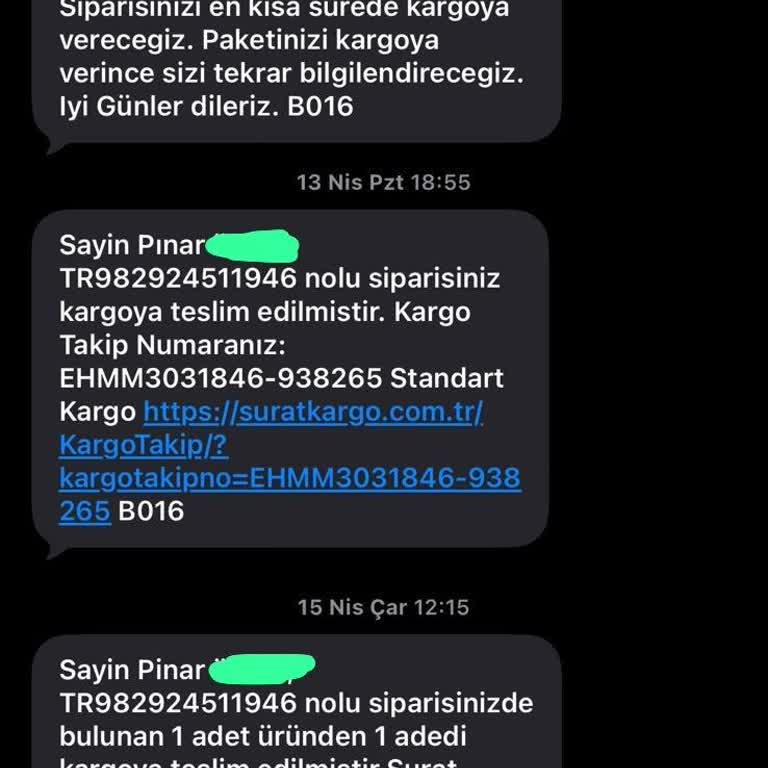 Teslim Edilmeyen Ürün Ve Geri Ödeme Talebi