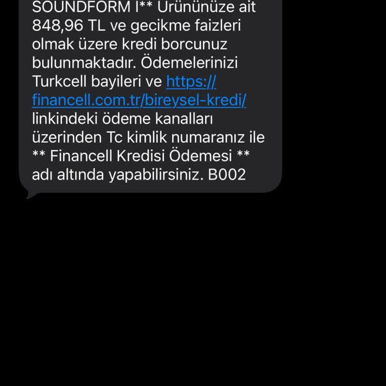 Financell | Turkcell Finansman Şikayeti
