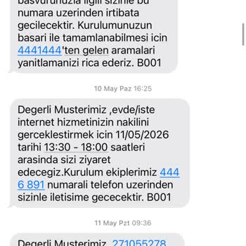 24 Gün İçinde Tamamlanmayan İnternet Nakil İşlemi