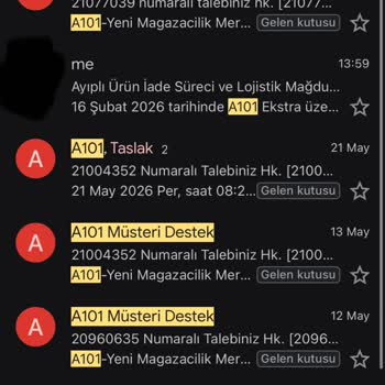 A101'de Ayıplı Makyaj Masaları İçin Lojistik İade Sorunu