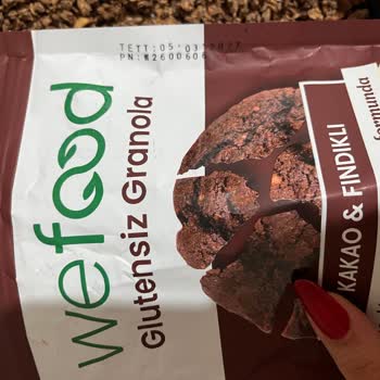 Wefood Granola Beklenmedik Doku Ve Tat Sorunu