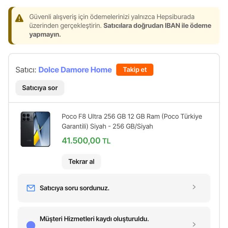 Hepsiburada'da Telefon Siparişi Kargoya Verilmedi Ve Geri Dönüş Yok