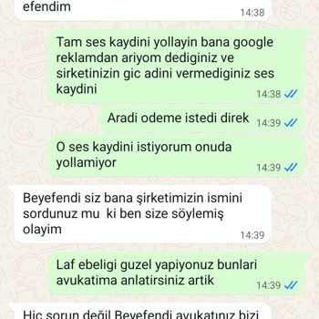 Teslim Alınmadan 3500 TL Ödeme Talebi Ve Dava Tehdidi