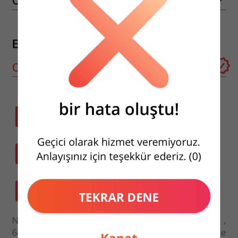 Üyelik Kaydı Hatası Ve Müşteri Hizmetlerinden Yanıt Bekleniyor