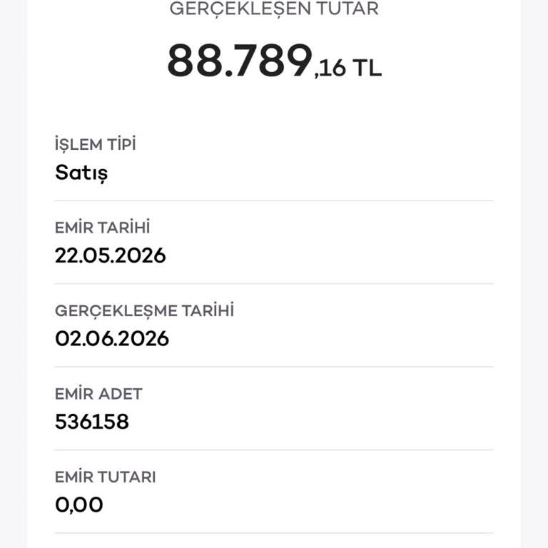 AES Fon Satışındaki Beklenmeyen Kesinti Ve Açıklama Talebi