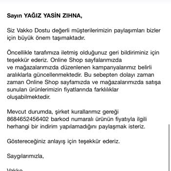 Ek %10 İndirimin Mağazada Uygulanmaması Ve Çelişkili Açıklamalar