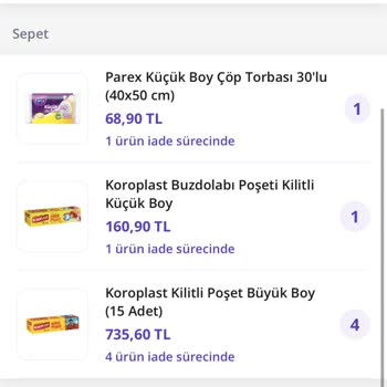 Yanlış Buzdolabı Poşeti Teslimi Ve Fatura Sorunu