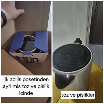 Kullanılmış Görünen Su Isıtıcı Teslim Edildi
