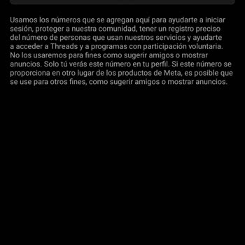 Threads suspendió mi cuenta sin motivo, pido reactivación urgente