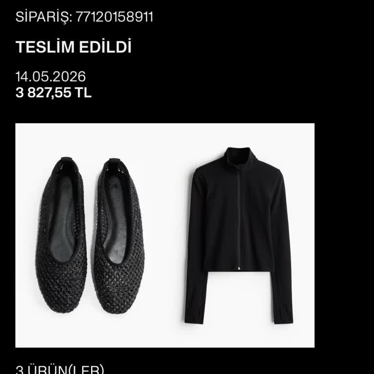 Hepsijet Tarafından Teslim Edildi İşaretlenen H&M Siparişim Elime Ulaşmadı
