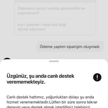 Gardrops'ta Kusurlu Mont Ve Cevapsız İade Süreci