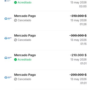 1Win, retiros marcados como acreditados no recibidos en cuenta, exijo solución