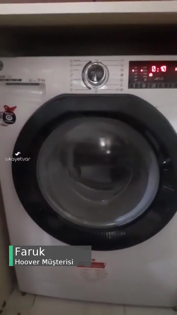 Hoover Çamaşır Makinesi Sıkıntısı! videonun kapak resmi
