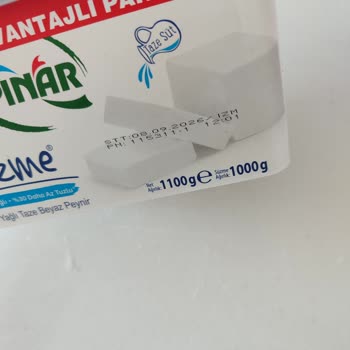A101'de Bozuk Pınar Peynirine Fişsiz İade Reddi