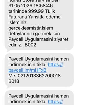 İzinsiz Paycell Aktifleştirme Ve 999 TL’lik Fatura Kesintisi Kabul Edilemez