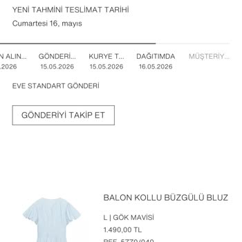 Teslim Edilmemiş Zara Siparişi Ve İade Talebi