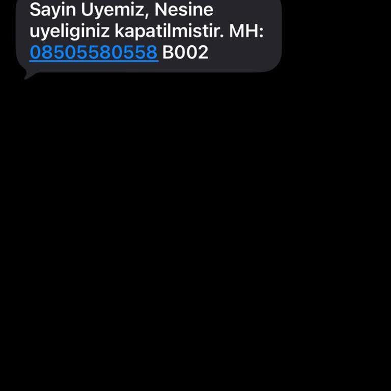 Açıklamasız Hesap Kapatılması Ve Aktif Kuponlarımın İadesi