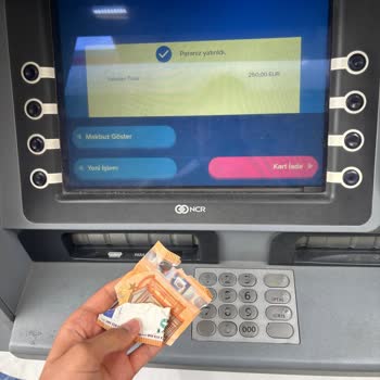 ATM’den Yırtık 50 Euro Ve Eksik Para İçin Acil Çözüm Talebi