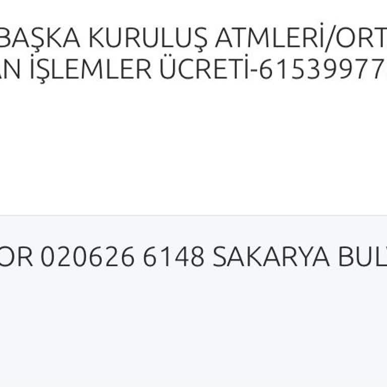 ATM'de Yatırılan 9600 TL Hesaba Yansımıyor Ve Bilgi Eksikliği