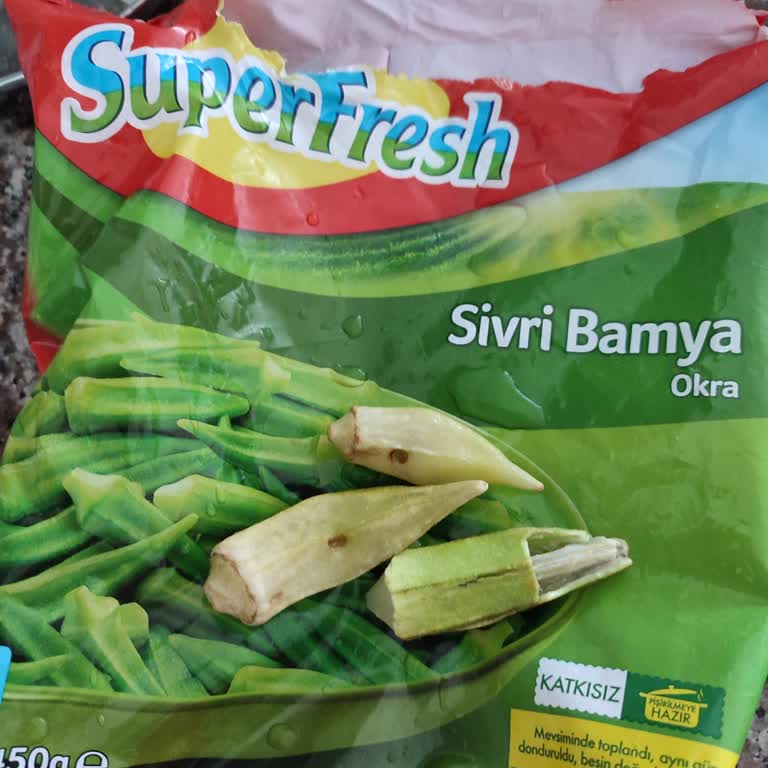Superfresh Sivri Bamya Kartlaşmış Ve Kurtlanma Sorunu